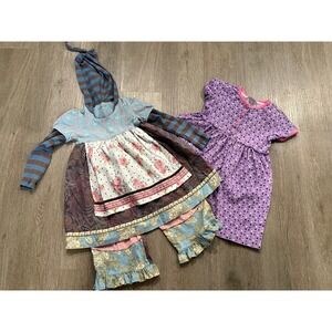 LOT Girls Clothing Matilda Jane & Hanna Andersson Dress Legging 6 6X 7 Boutique